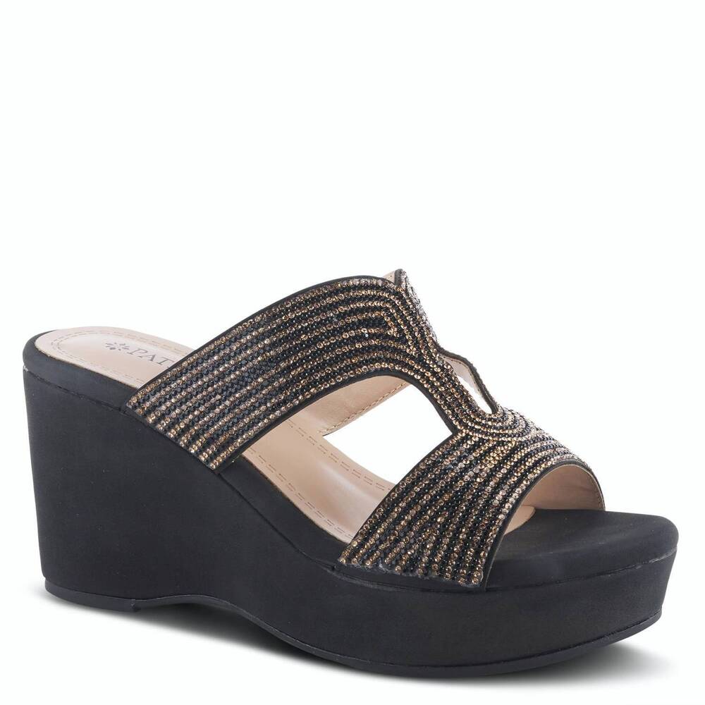 NEW PATRIZIA women's cherlyn mule sandal in black